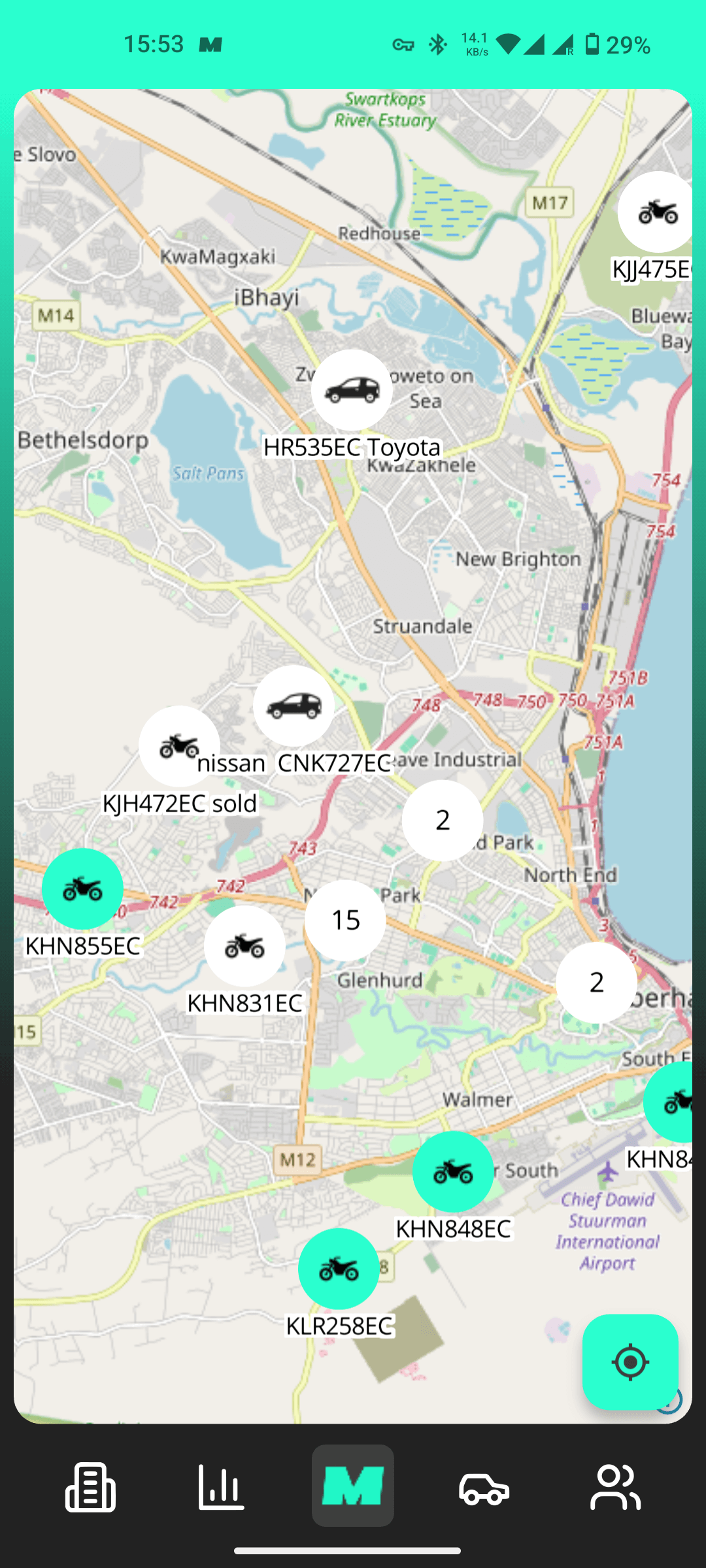 Mobile app screenshot